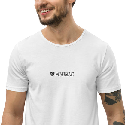 Men's Curved Hem T-Shirt Large special ops logo ( light base colors)
