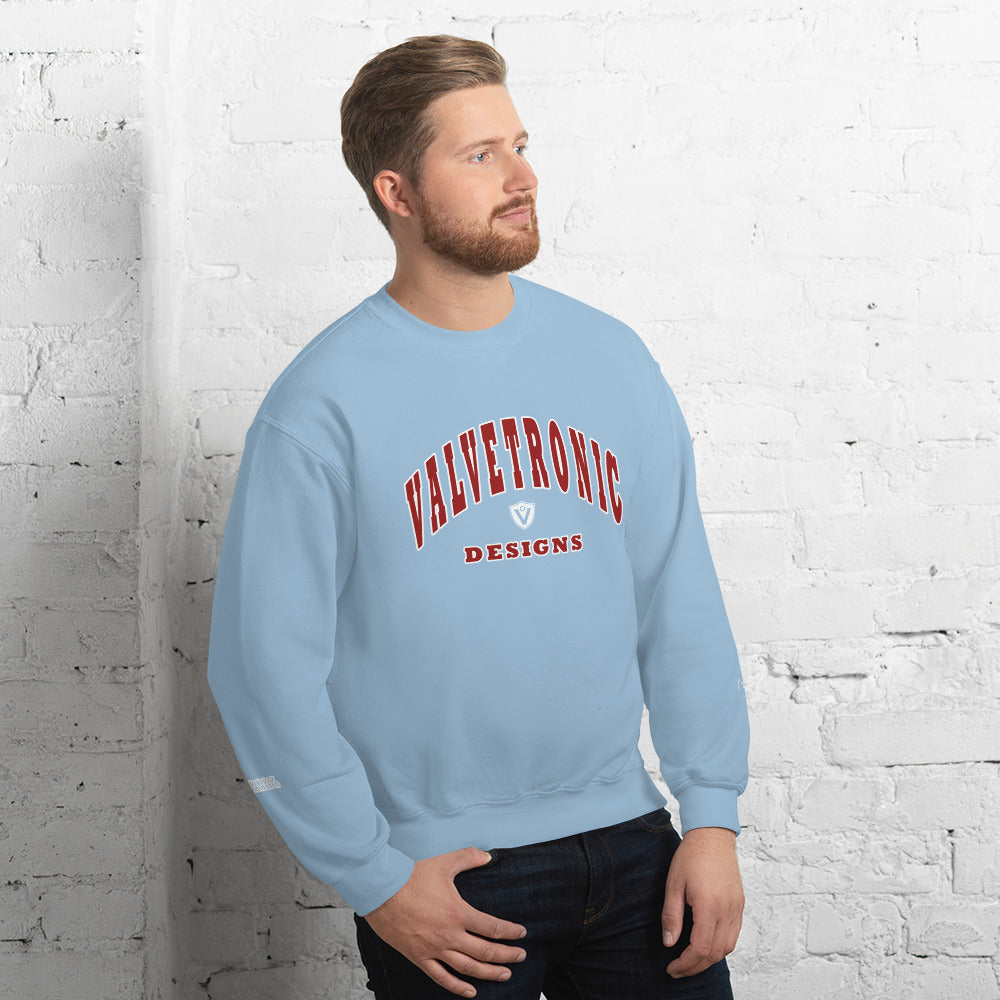 Valvetronic Varsity style sweatshirt Valvetronic Designs