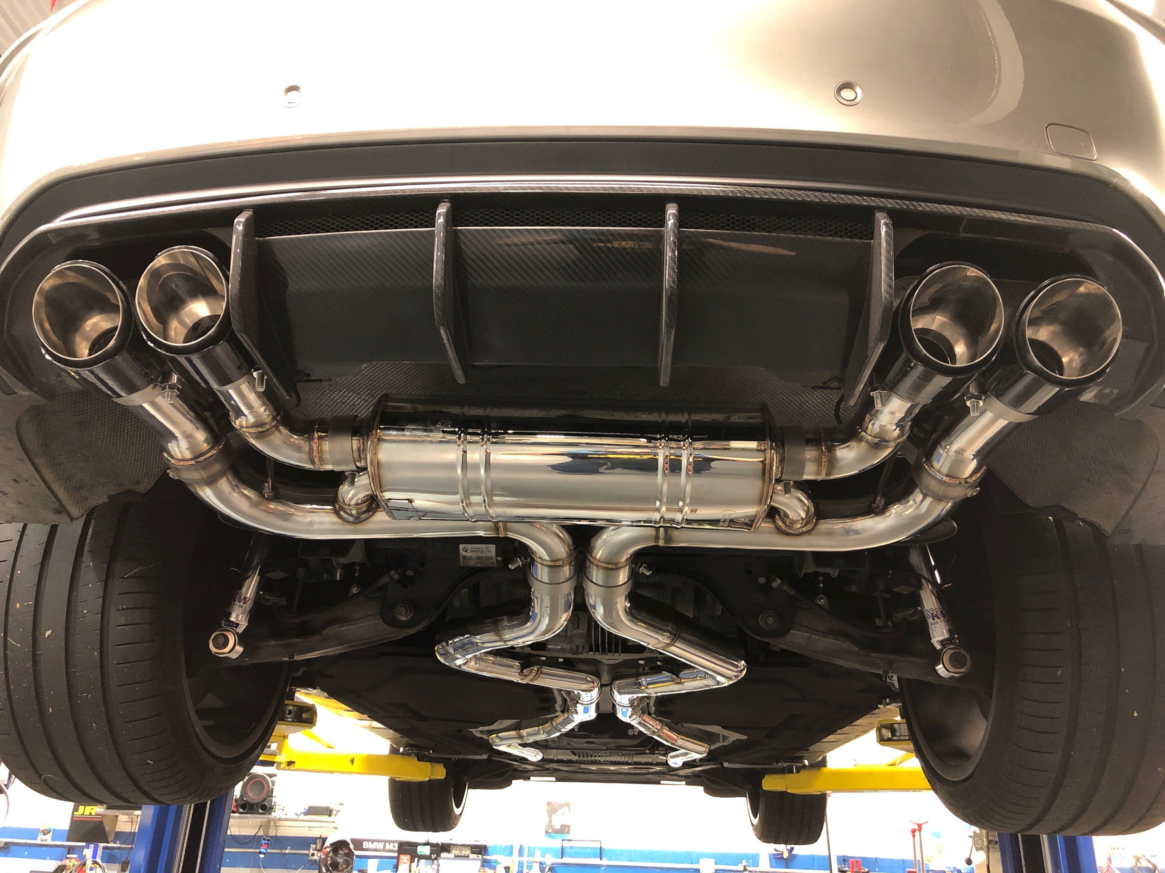 Bmw x5m store exhaust