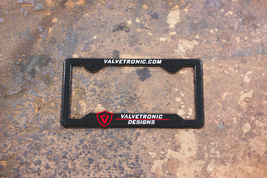 Valvetronic Designs License Plate Frame