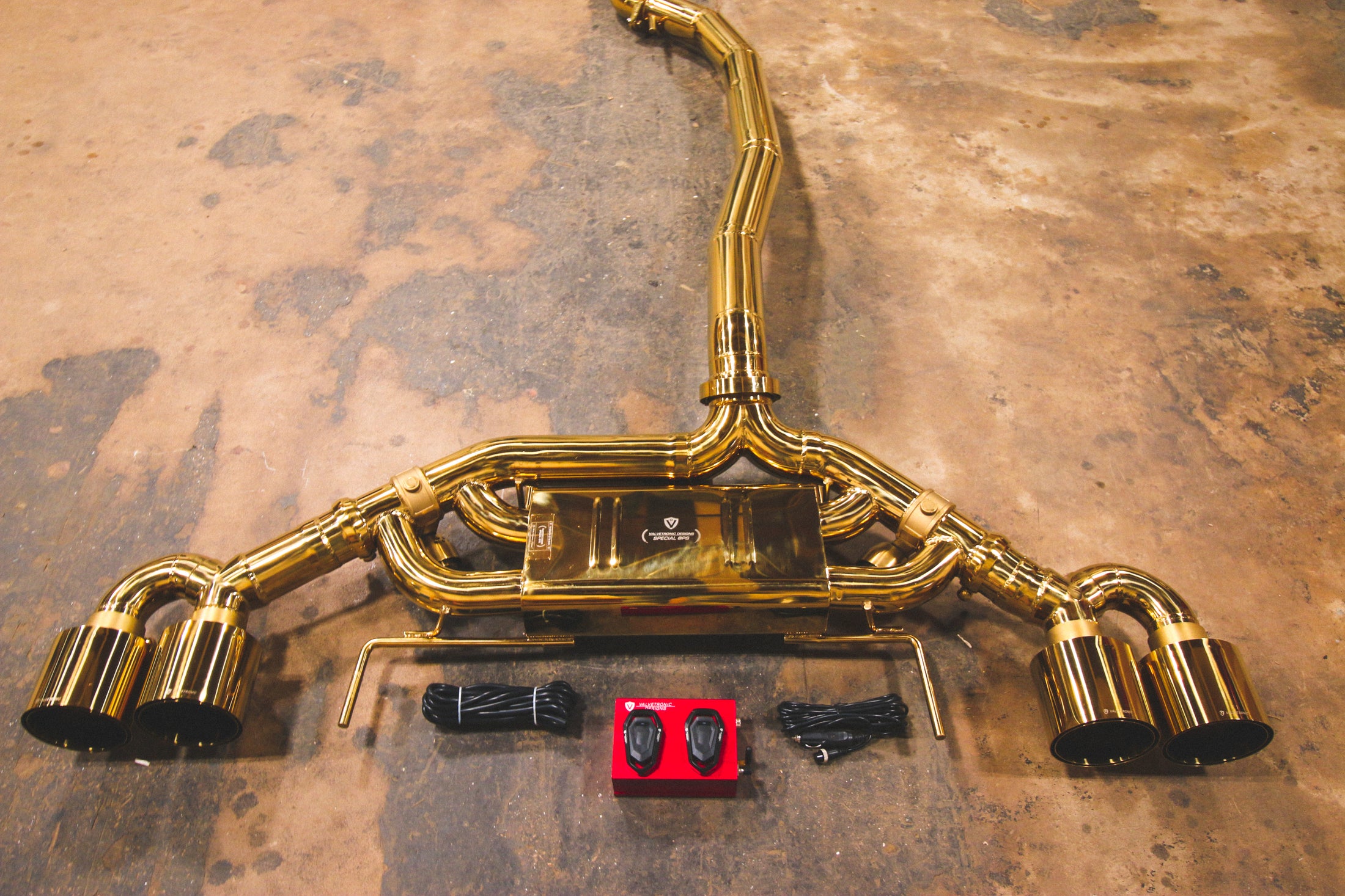 Nissan GTR R35 Valved Sport Exhaust System Valvetronic Designs