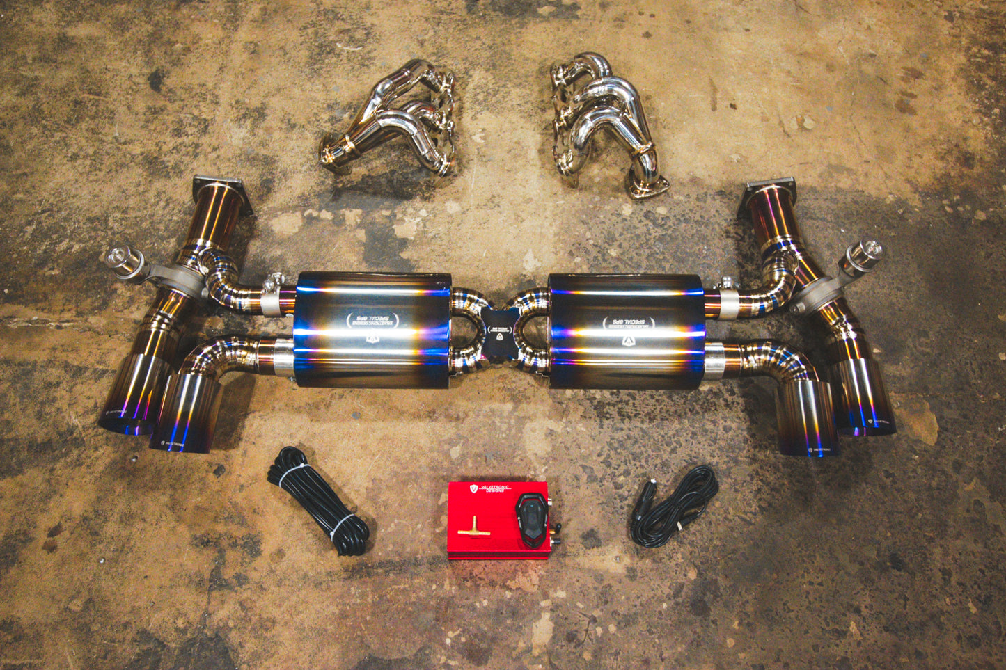 Porsche 911 Turbo 991.1 / 991.2 Valved Race Exhaust System