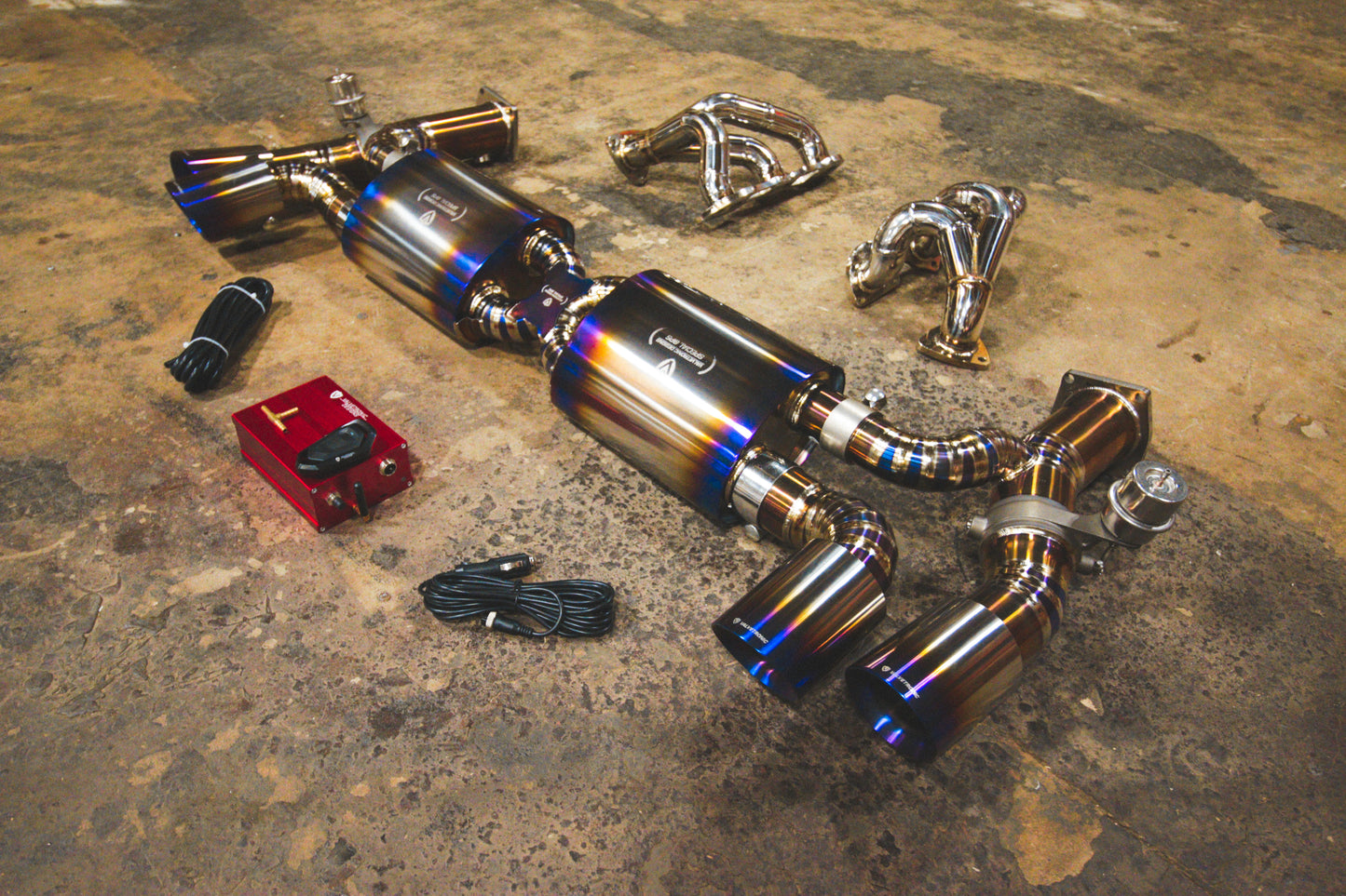 Porsche 911 Turbo 991.1 / 991.2 Valved Race Exhaust System