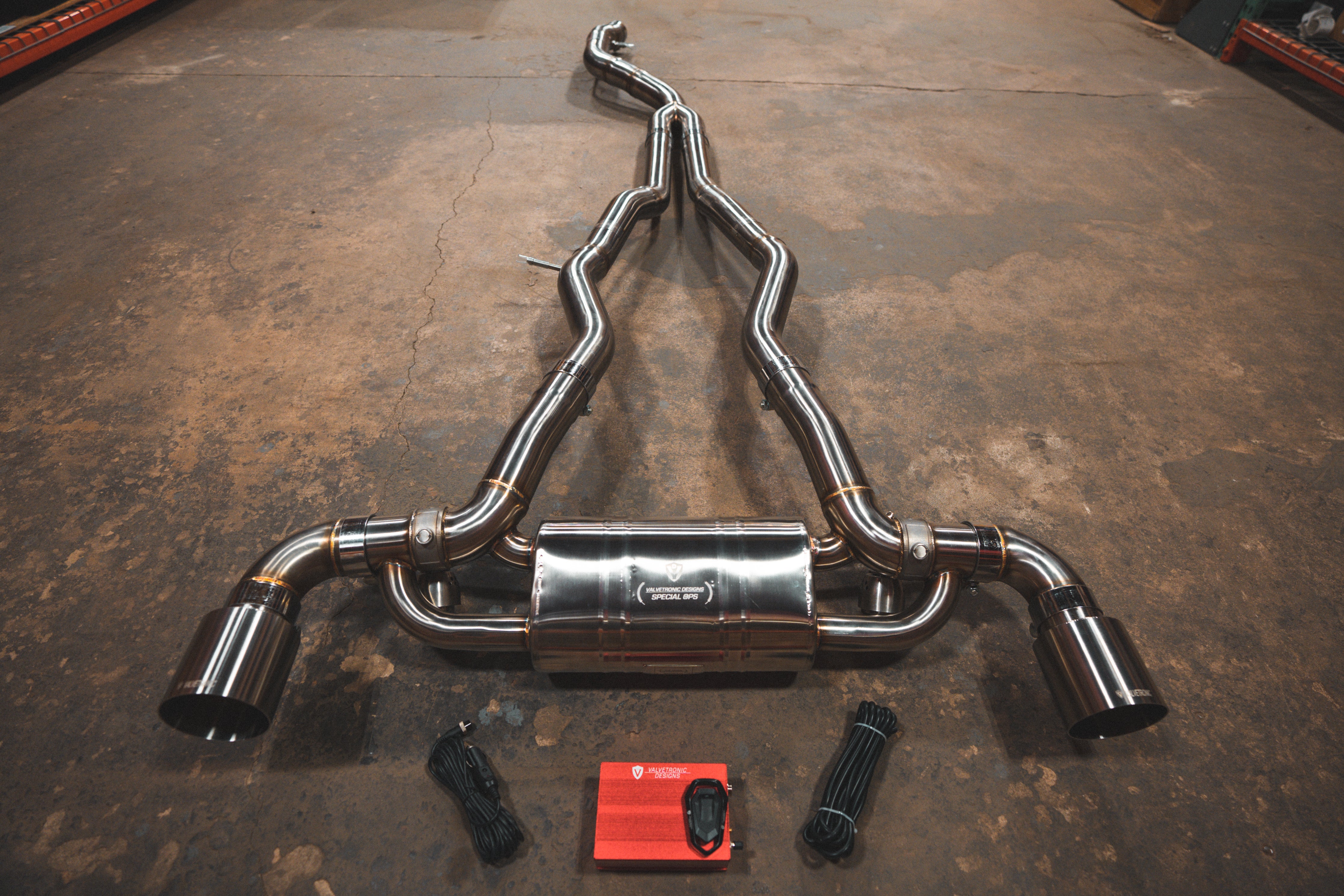 Toyota Supra A90 A91 Valved Sport Exhaust System Valvetronic