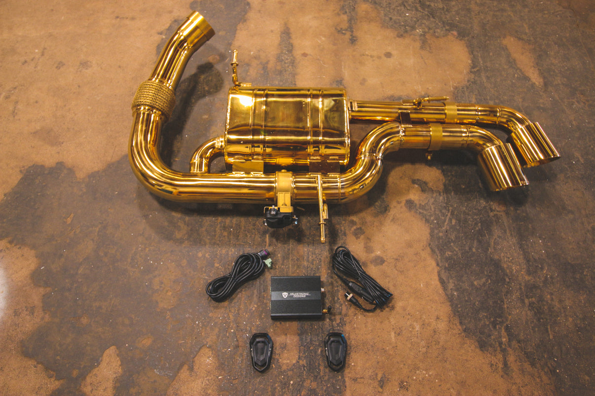 BMW i8 Valved Sport Exhaust System – Valvetronic Designs